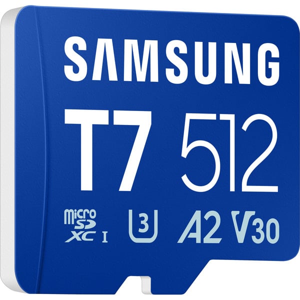 Samsung T7 microSDXC 512 GB, Speicherkarte - Samsung - vue 2