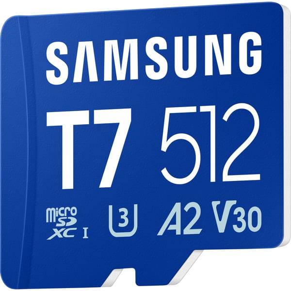Samsung T7 microSDXC 512 GB, Speicherkarte - Samsung - vue 3