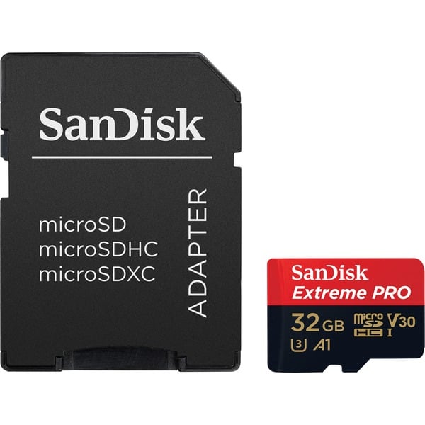 SanDisk Extreme PRO microSDHC 32 GB, Speicherkarte - SanDisk