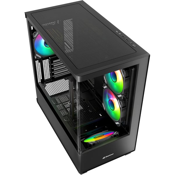 Sharkoon ELITE SHARK CM100, Tower-Gehäuse - Sharkoon - vue 3