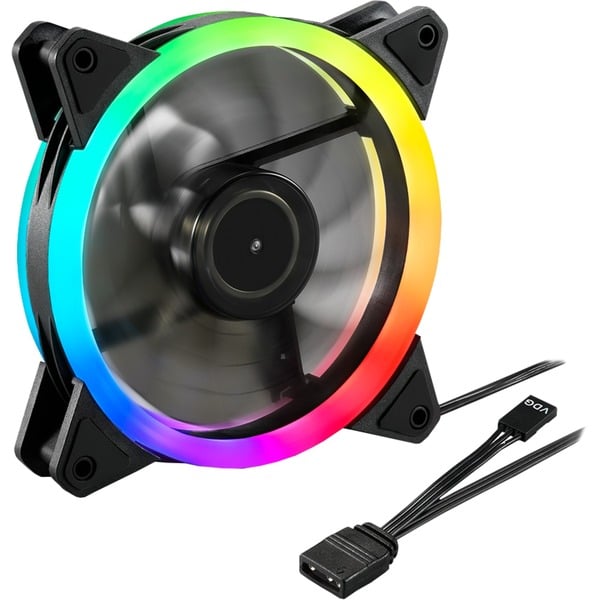 Sharkoon SHARK Blades RGB Fan, Gehäuselüfter - Sharkoon - vue 2