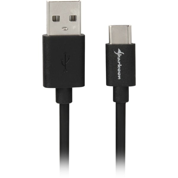Sharkoon USB 2.0 câble, USB-A Stecker > USB-C Stecker - Sharkoon - vue 2