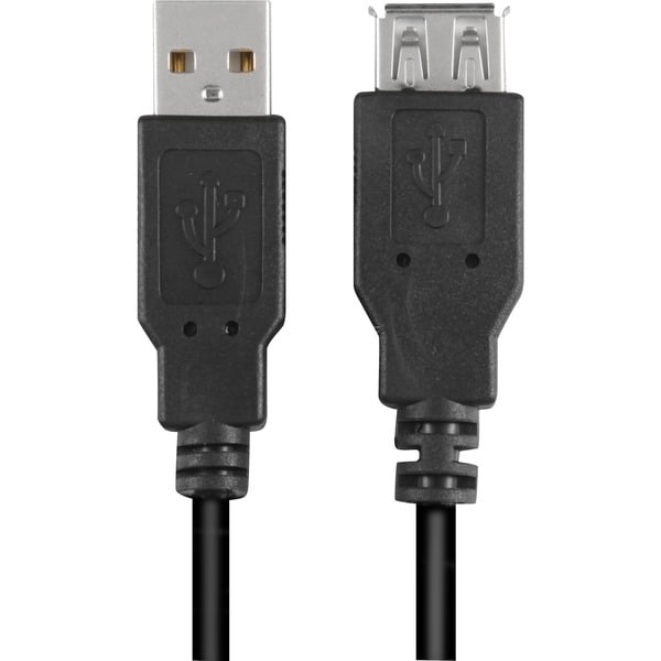 (€ 1,68 / 1 m) Sharkoon USB 2.0 Verlängerungskabel, USB-A Stecker > USB-A Buchse - Sharkoon - vue 4