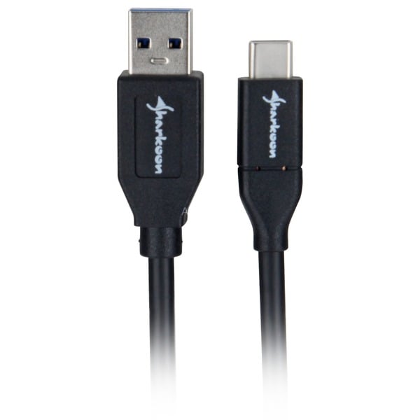Sharkoon USB 3.2 Gen 2 câble, USB-A Stecker > USB-C Stecker - Sharkoon - vue 3