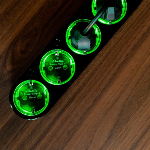Shelly Steckdosenleiste Power Strip 4 Gen4 - Shelly - vue 9