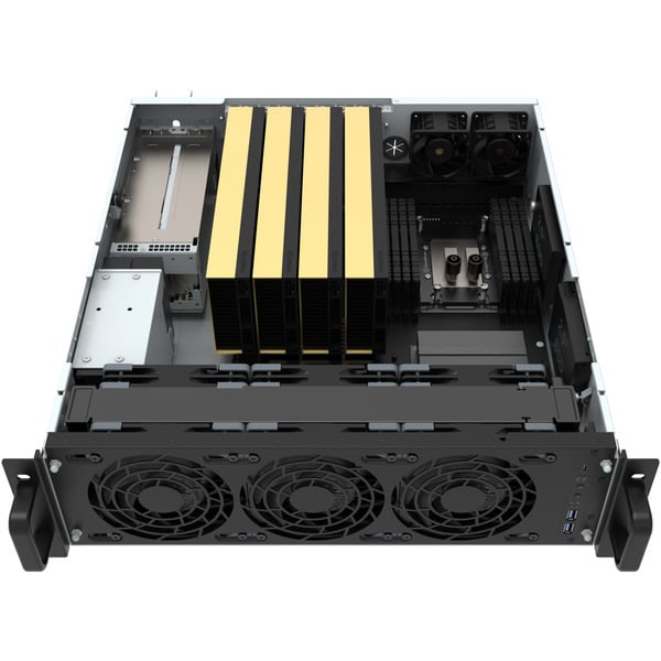 SilverStone RM31 Rackmount Server-Gehäuse, Rack, Server-Gehäuse - SilverStone - vue 22