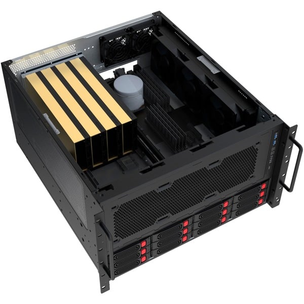 SilverStone SST-RM61-312, Rack-Gehäuse - SilverStone - vue 17