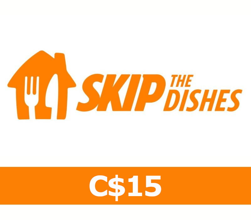 SkipTheDishes C$15 Gift Card CA
