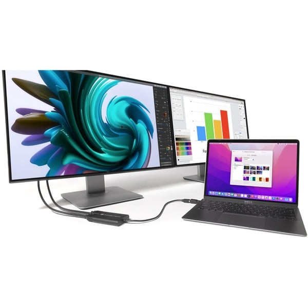 Sonnet USB DisplayLink Adapter, USB-A Stecker > Dual 4K HDMI - Sonnet - vue 4