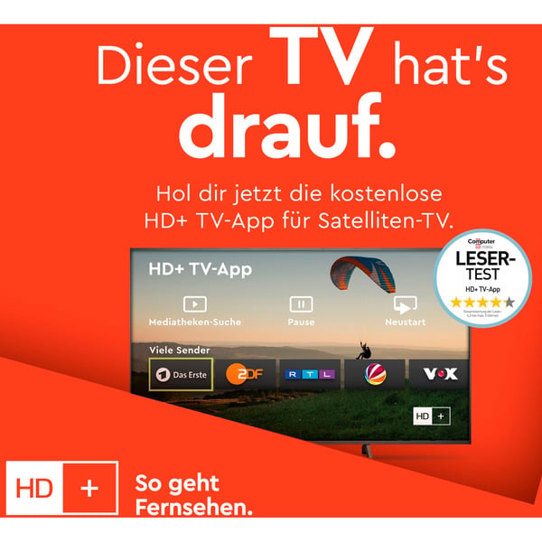 Telefunken D65Q920B2CW, QLED-Fernseher - Telefunken - vue 7
