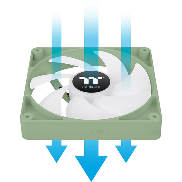 Thermaltake CT140 ARGB Sync PC Cooling Fan Matcha Green, Gehäuselüfter - Thermaltake - vue 11