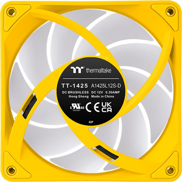 Thermaltake CT140 EX ARGB Sync PC Cooling Fan Bumblebee, Gehäuselüfter - Thermaltake - vue 6