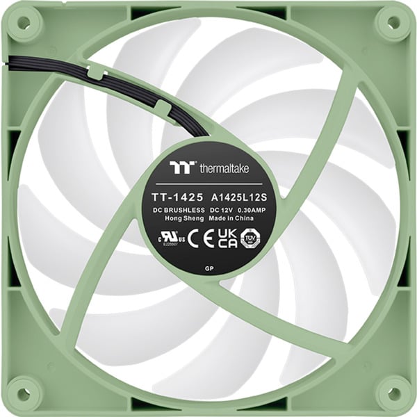 Thermaltake CT140 Reverse ARGB Sync PC Cooling Fan Matcha Green, Gehäuselüfter - Thermaltake - vue 5