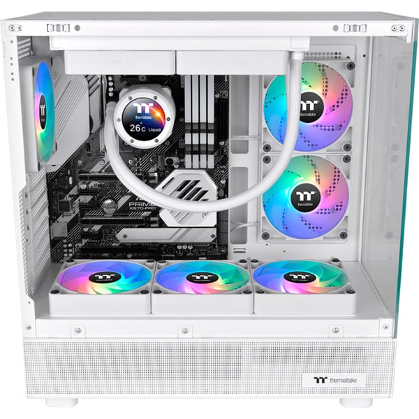Thermaltake CT140 Reverse ARGB Sync PC Cooling Fan White, Gehäuselüfter - Thermaltake - vue 12