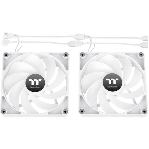 Thermaltake CT140 Reverse ARGB Sync PC Cooling Fan White, Gehäuselüfter - Thermaltake - vue 10
