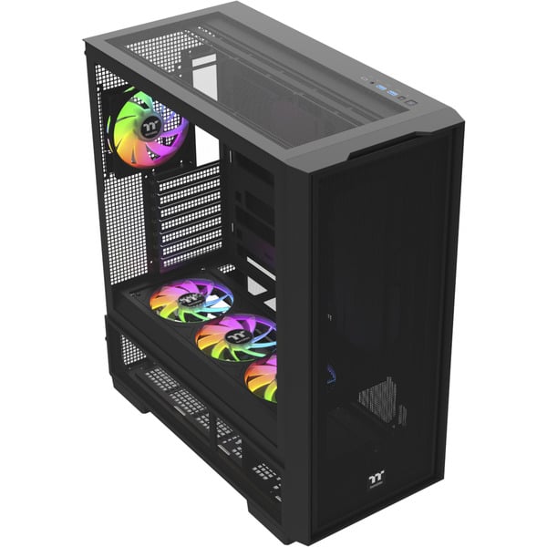 Thermaltake S380 TG ARGB Black, Tower-Gehäuse - Thermaltake - vue 3