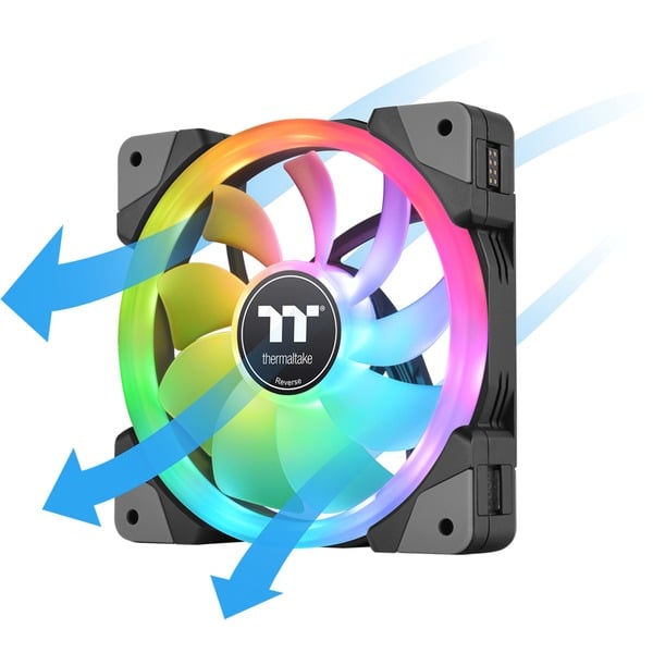 Thermaltake SWAFAN EX12 RGB PC Cooling Fan TT Premium Edition, Gehäuselüfter - Thermaltake - vue 15