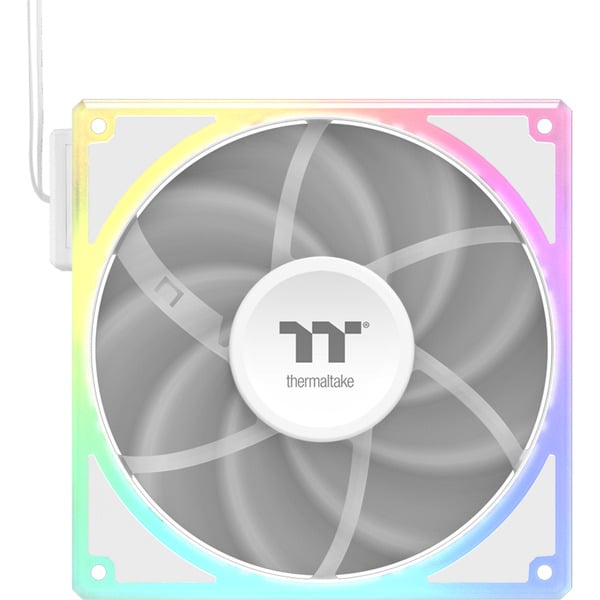 Thermaltake TOUGHFAN EX 140 ARGB Sync White, Gehäuselüfter - Thermaltake - vue 4