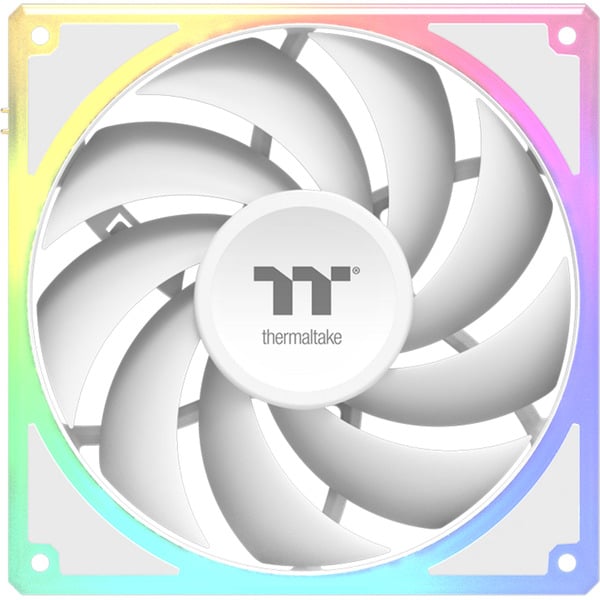 Thermaltake TOUGHFAN EX 140 ARGB Sync White, Gehäuselüfter - Thermaltake - vue 5