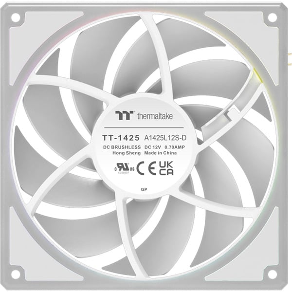 Thermaltake TOUGHFAN EX 140 ARGB Sync White, Gehäuselüfter - Thermaltake - vue 9