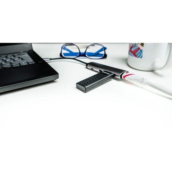 Verbatim USB 3.2 Gen 1 Multiport-Hub, USB-C Stecker > 2x USB-A + USB-C Buchse + HDMI-Buchse, USB-Hub - Verbatim - vue 6