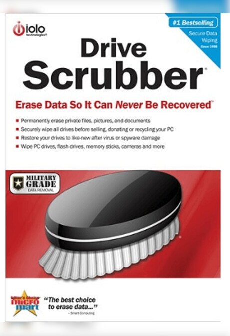 iolo DriveScrubber 5 Users 1 Year - iolo Key - GLOBAL