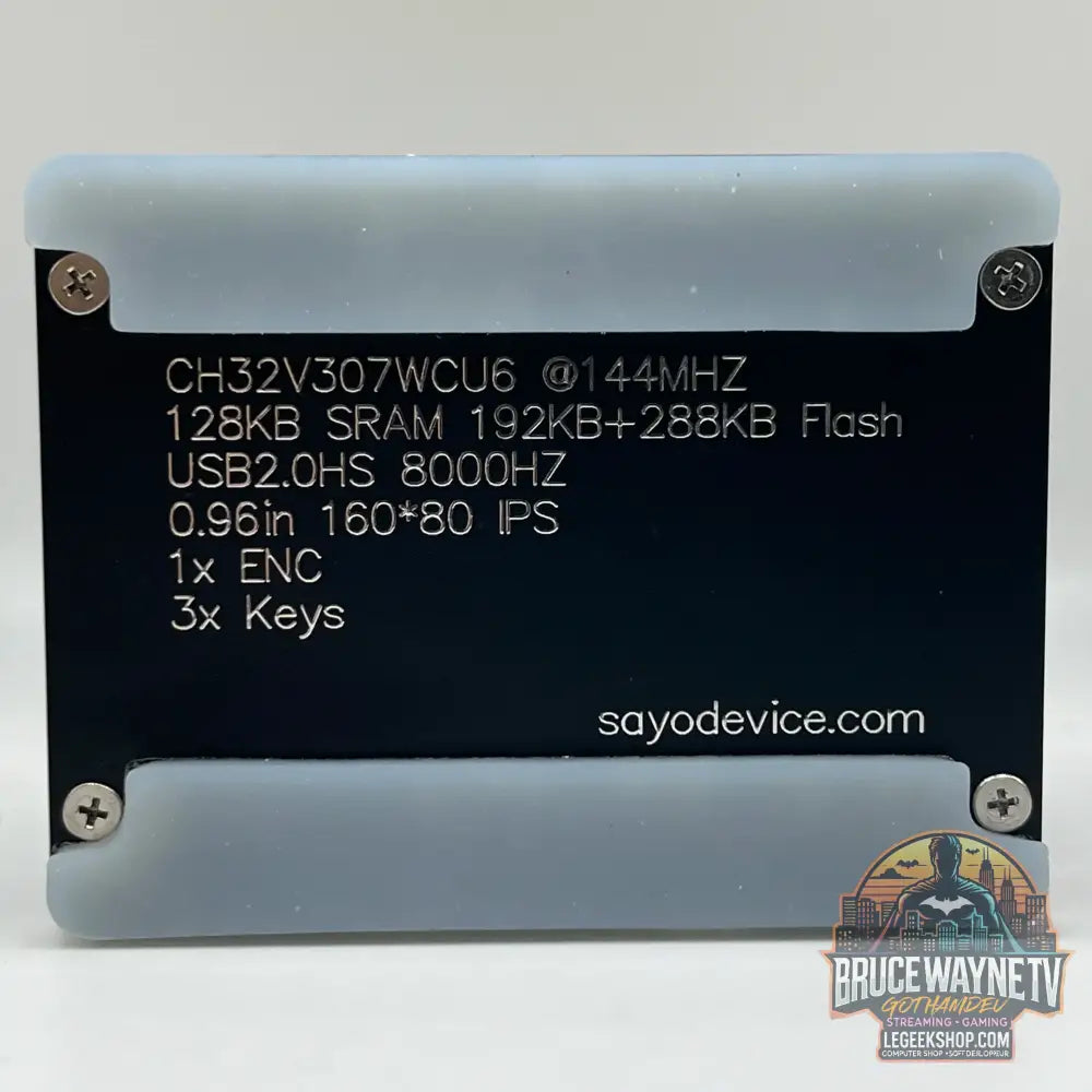 🎮 Mini Clavier Mécanique SayoDevice – Switchs Magnétiques Roses | Écran IPS & Ultra-Réactivité - Legeekshop