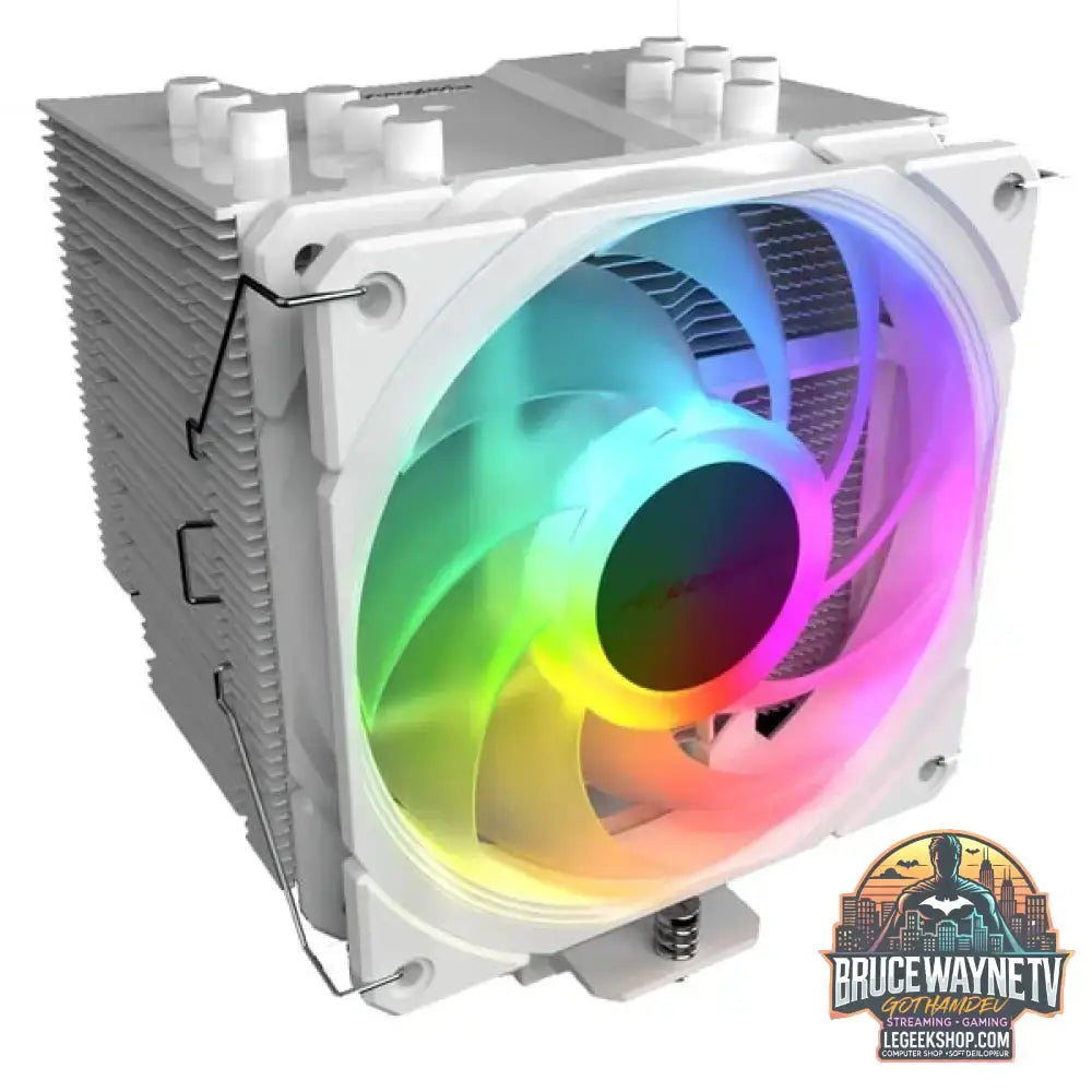 Alpenföhn Brocken 4 ARGB, CPU-Kühler weiß, 120 mm - Alpenföhn