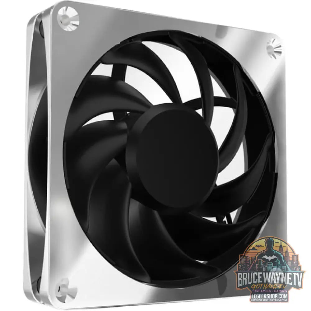 Alphacool Apex Stealth Metal 120mm Lüfter 2000rpm, Gehäuselüfter - Alphacool