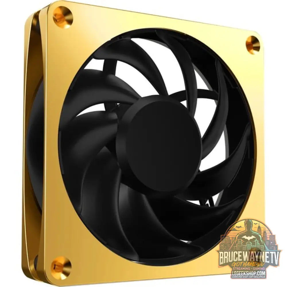 Alphacool Apex Stealth Metal 120mm Lüfter 2000rpm, Gehäuselüfter - Alphacool