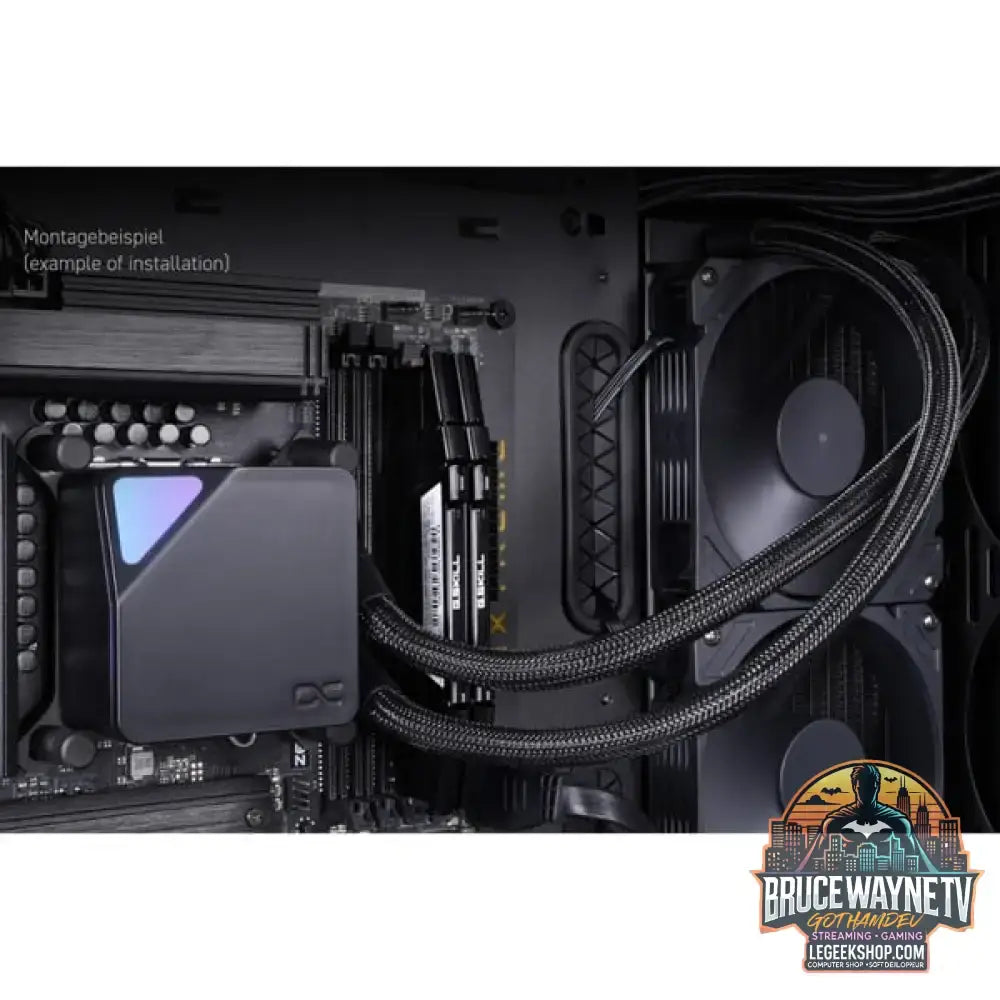 Alphacool Core Ocean T38 AIO 420mm, Wasserkühlung schwarz - Alphacool - vue 10