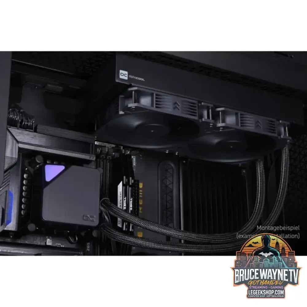 Alphacool Core Ocean T38 AIO 420mm, Wasserkühlung schwarz - Alphacool - vue 8