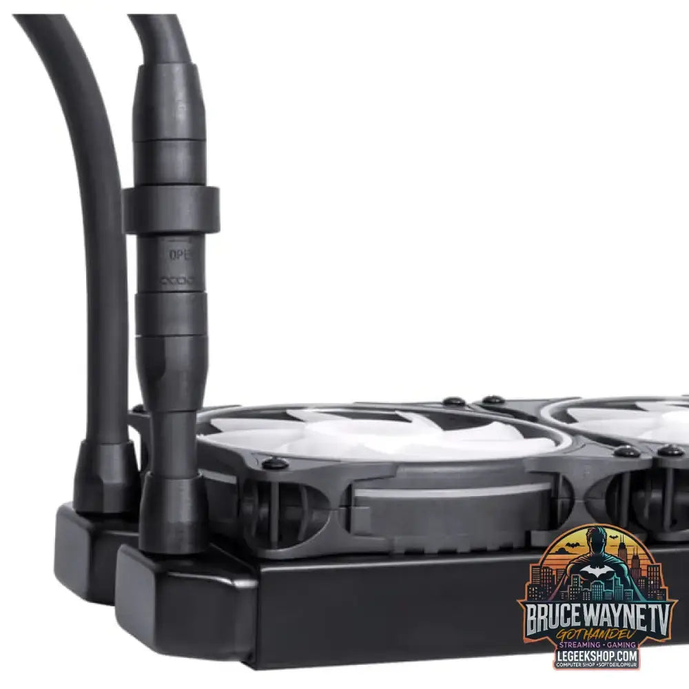 Alphacool Eisbär Pro Aurora 360 CPU 360mm, Wasserkühlung schwarz - Alphacool - vue 4