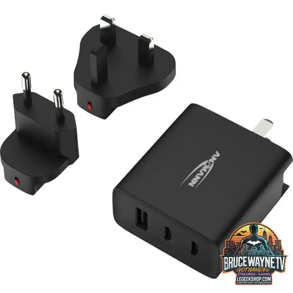 Ansmann Travel Charger TC315, Ladegerät schwarz - Ansmann