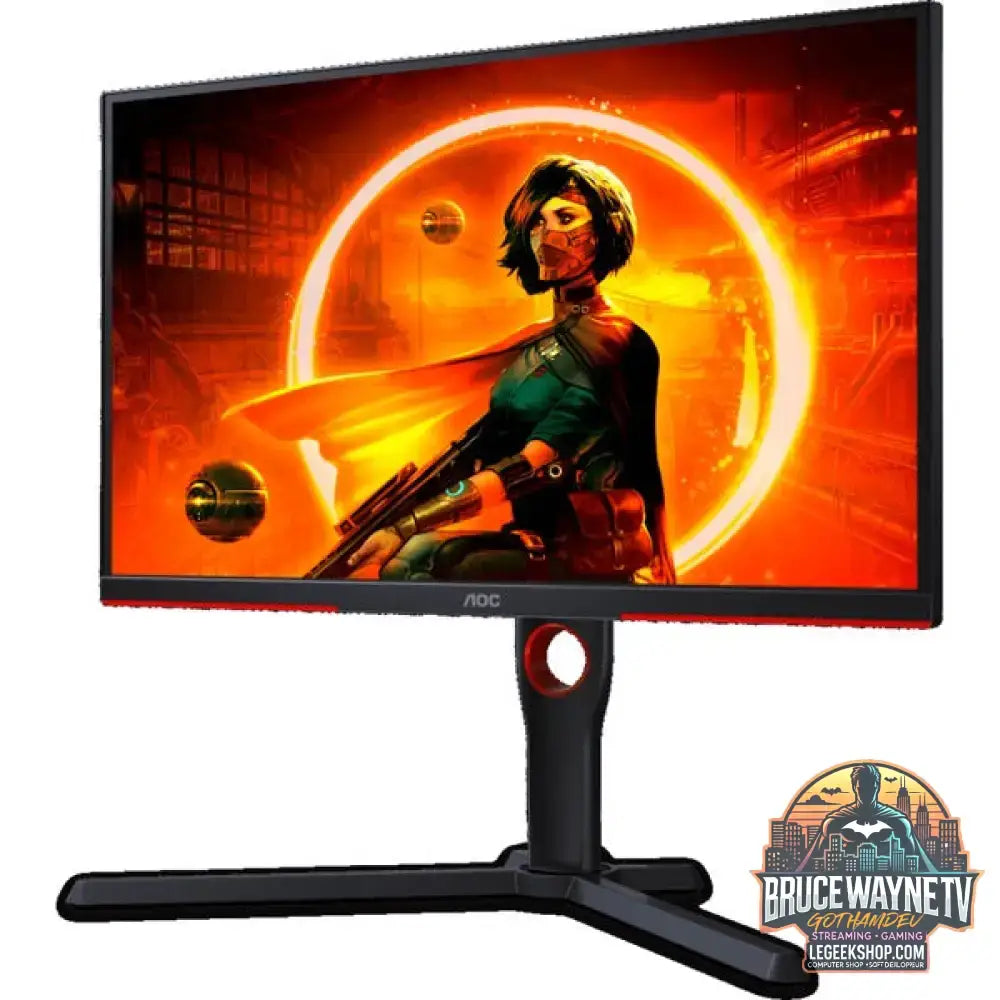 AOC 25G3ZM/BK 25" Full HD VA 240 Hz - AOC - vue 3