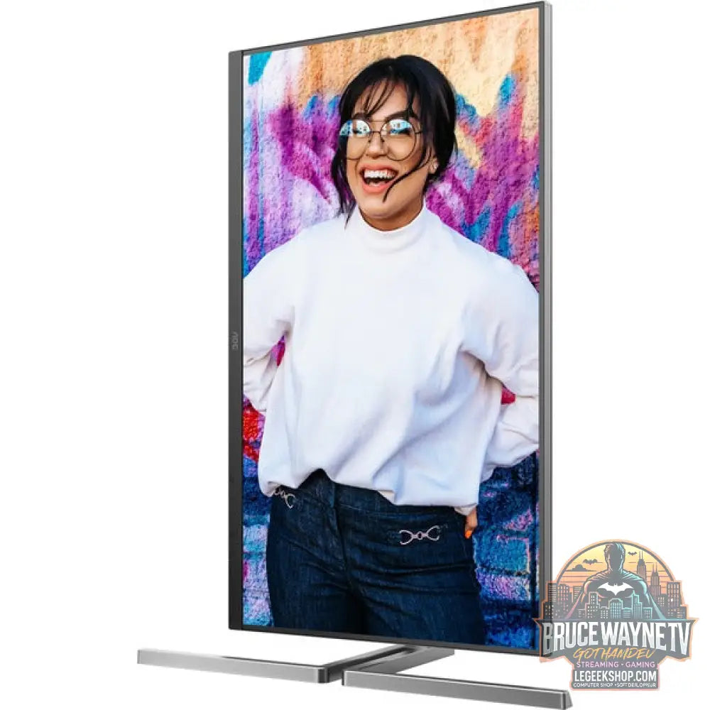 AOC U32U3CV 31,5" 3840 × 2160 px IPS 60 Hz - AOC - vue 7