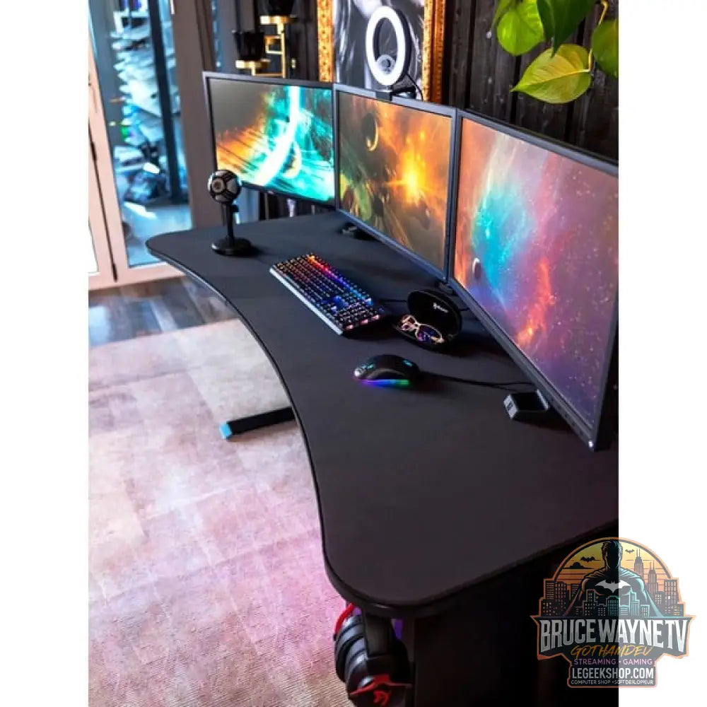 Arozzi Arena Gaming-Tisch, Pure Black - Arozzi - vue 14
