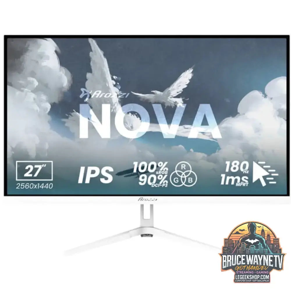Arozzi Nova 27T2K180 27" QHD/WQHD IPS 180 Hz - Arozzi