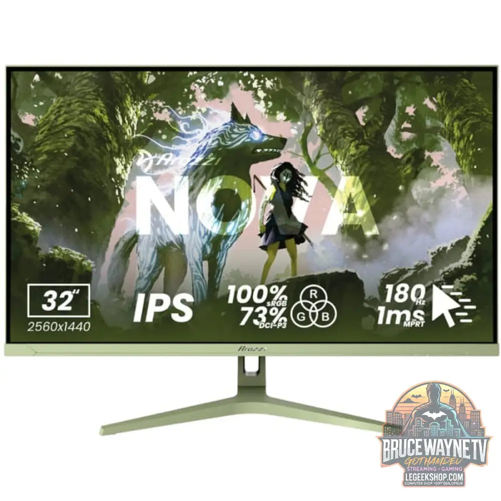 Arozzi Nova 32T2K180 31,5" QHD/WQHD IPS 180 Hz - Arozzi
