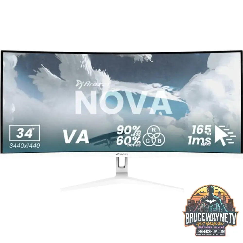 Arozzi Nova 34T2K165 34" QHD/WQHD VA 165 Hz - Arozzi
