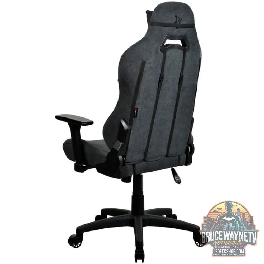 Arozzi Torretta chaise gaming, Soft tissu V2 Dark Grey - Arozzi - vue 7