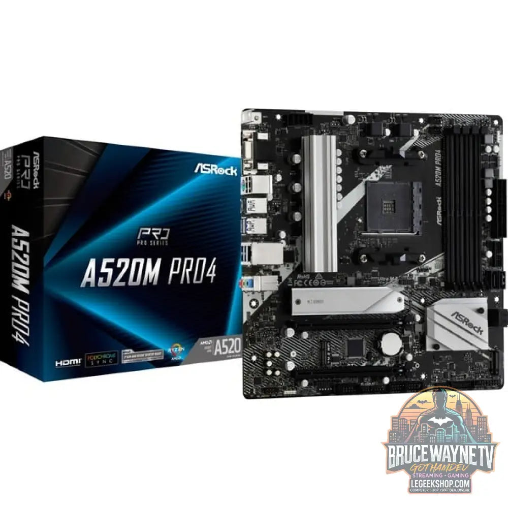 ASRock A520M PRO4, carte mère - ASRock