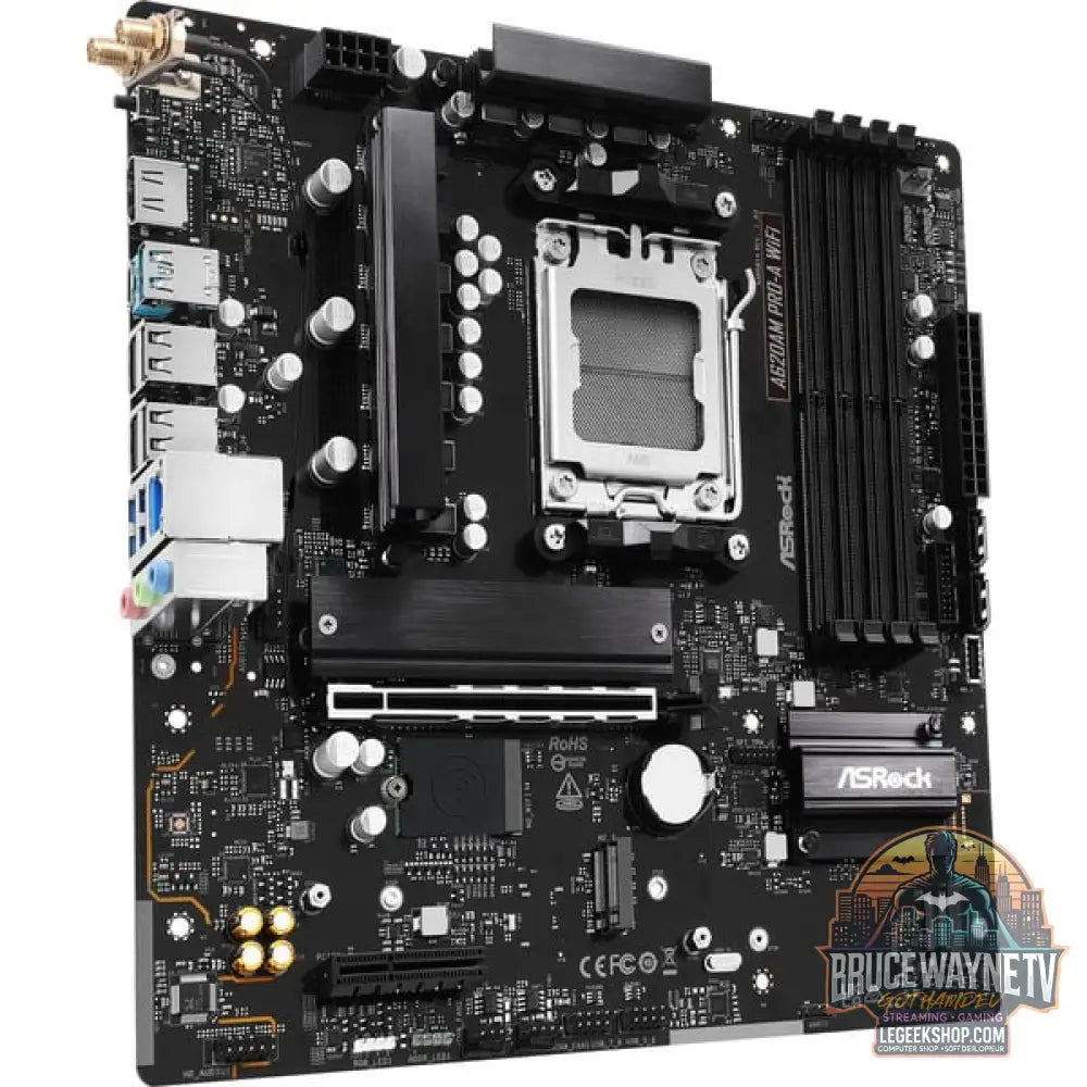 ASRock A620AM PRO-A WIFI, carte mère - ASRock - vue 2