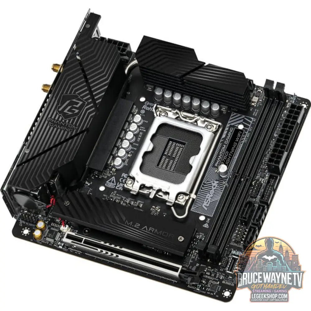ASRock B760I LIGHTNING WiFi, carte mère - ASRock - vue 6