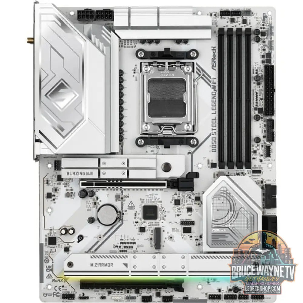 ASRock B850 Steel Legend WiFi, carte mère - ASRock - vue 3