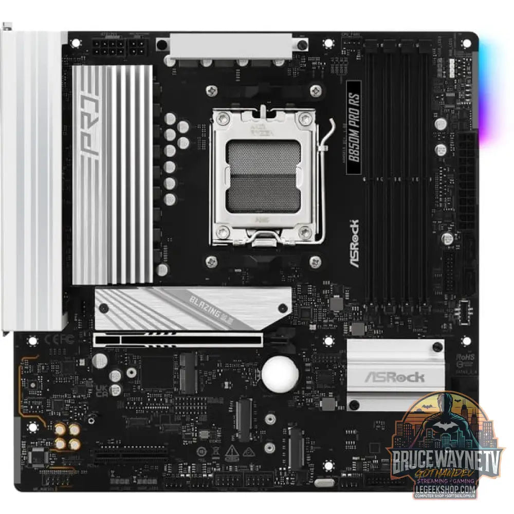 ASRock B850M Pro RS, carte mère - ASRock - vue 3