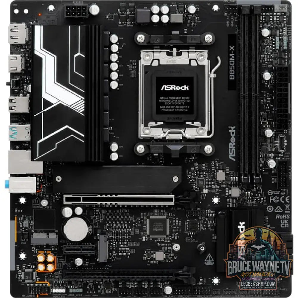 ASRock B850M-X R2.0, carte mère - ASRock - vue 2