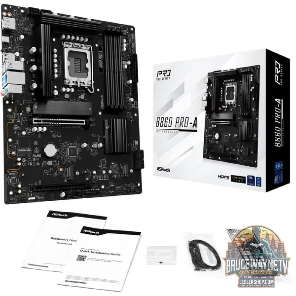 ASRock B860 Pro-A, carte mère - ASRock - vue 8