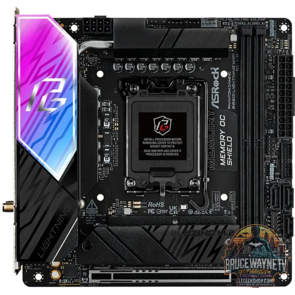 ASRock B860I Lightning WiFi, carte mère - ASRock - vue 11