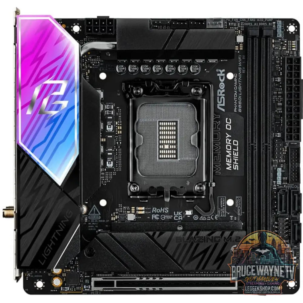 ASRock B860I Lightning WiFi, carte mère - ASRock - vue 12